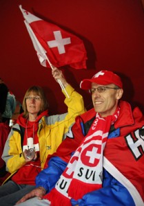 Sehbehinderte bwz. blinde Fans in Österreich und der Schweiz 